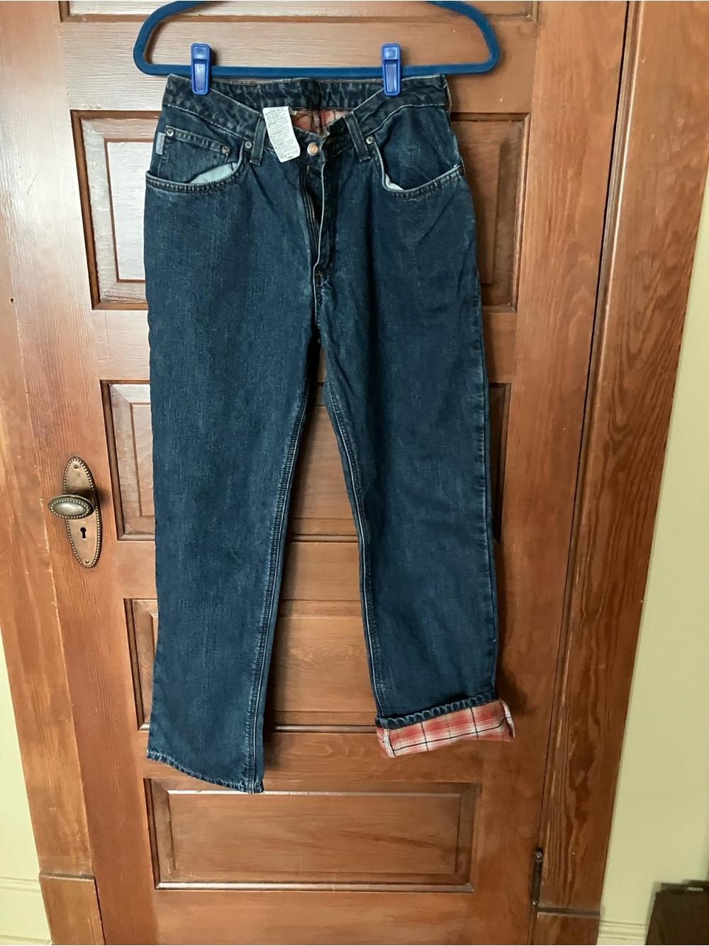 Carhartt Lined Denim Jeans Size 8